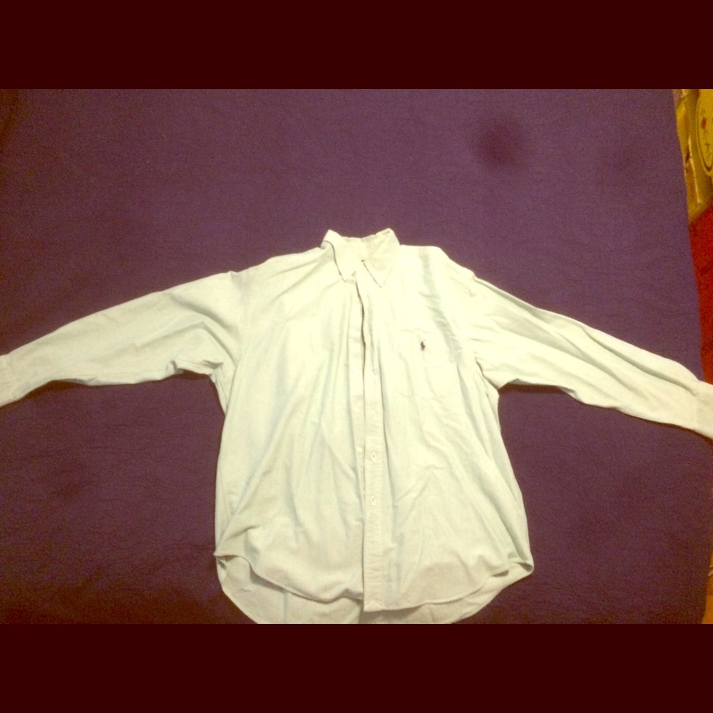 Green Long sleeve button down Polo Ralph Lauren